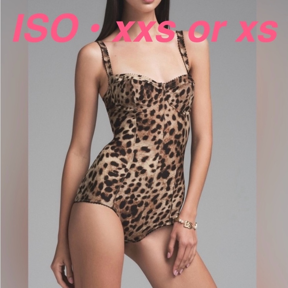 IN SEARCH OF • XXS or XS skims dolce & gabbana bodysuit
